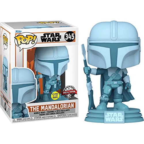 Funko Pop The Mandalorian Glow In The Dark Exclusive