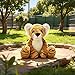 Apricot Lamb Toys Plush Classic Tiger Stuffed Animal Soft Cuddly Perfect for Child (Yellow Tiger, 7 Inches)