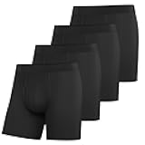 Athletic Mens Underwear Boxer Briefs for Men pack 2-4 Pack S M L XL XXL