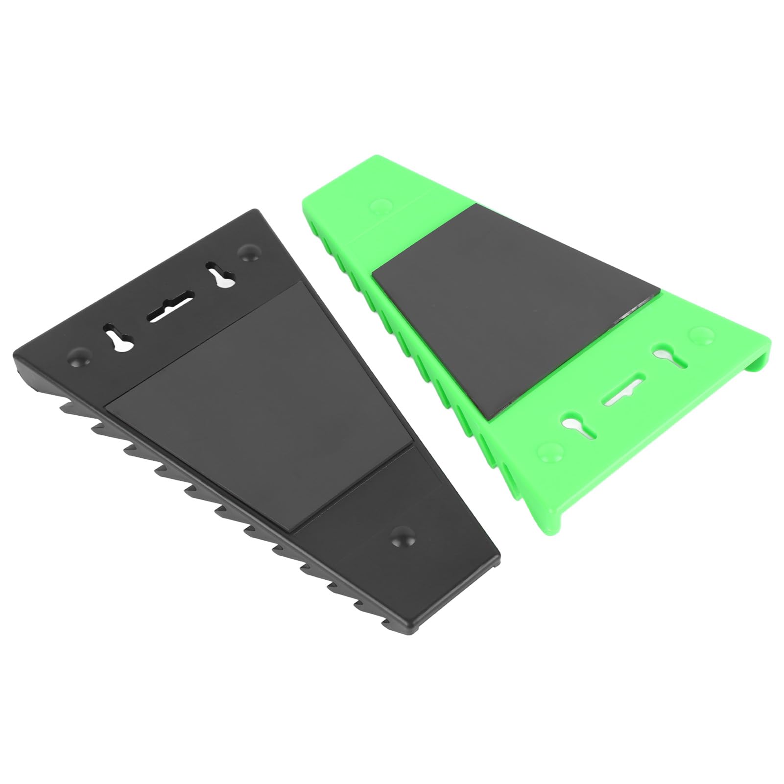 Organizador de llaves magnéticas, 2 paquetes, con capacidad para hasta 12 piezas, estante de llaves magnético ABS resistente para 6 a 24mm, 1/4 pulgadas a 1/16 pulgadas