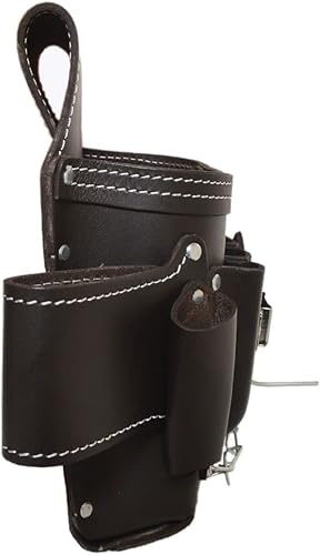 Vista 9 de Zeluga - Bolsa de herramientas de cuero para electricista (6 bolsillos)
