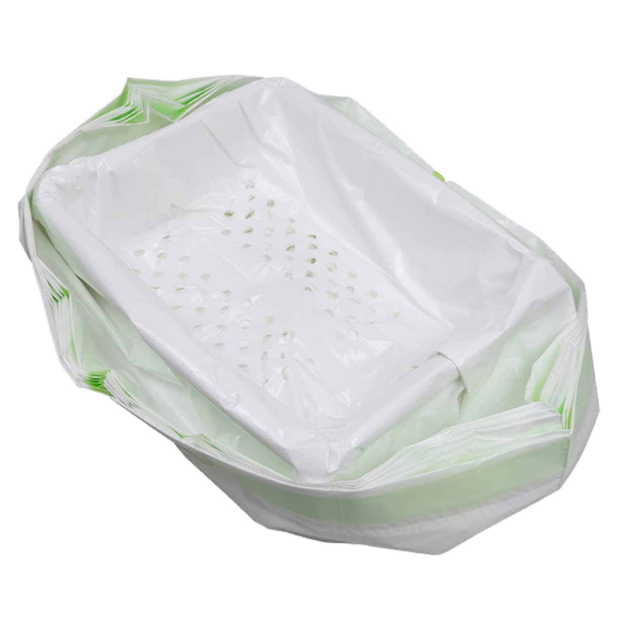 BESPORTBLE Pet Cat Litter Filter Bag Sturdy Easy to Use Pick-up Bags Auto-closure