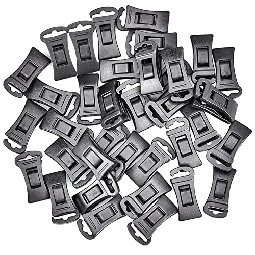 洗濯用靴下クリップ | フック付き36個の靴下ランドリークリップ - 多目的クリップ 靴下クリップ 靴下ホルダー 洗濯時間の節約 洗濯乾燥機 安全 洗濯バサミ タオル用のサムネイル