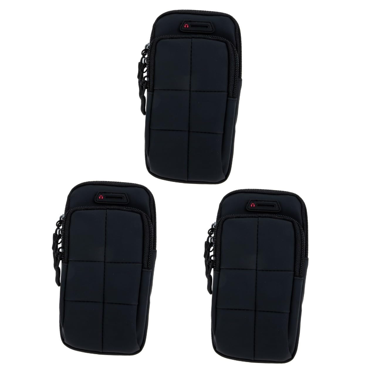 Uonlytech 3stücke Sportliches Smartphone Armband Für Workout Atmungsaktive Handyhalterung Für Joggen Fitness Und Outdoor-aktivitäten Verstellbare Arm-Tasche Für Smartphones