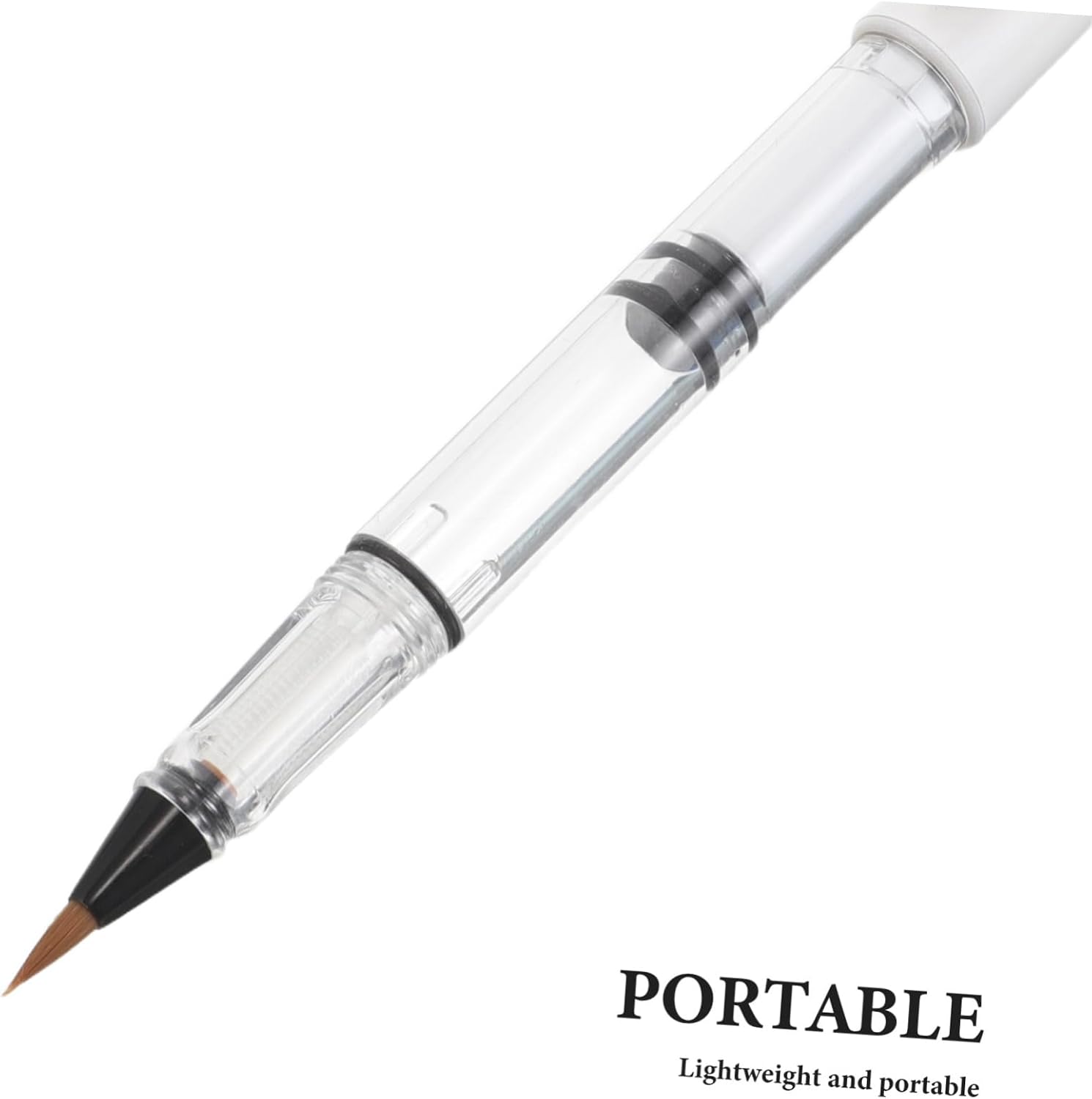 Gadpiparty Chinese Calligraphy Brush Pen for Beginners Nylon Bristle Design for Easy Cleaning for Sumi Painting and Watercolor Art Portable and Lightweight for Class and Travel