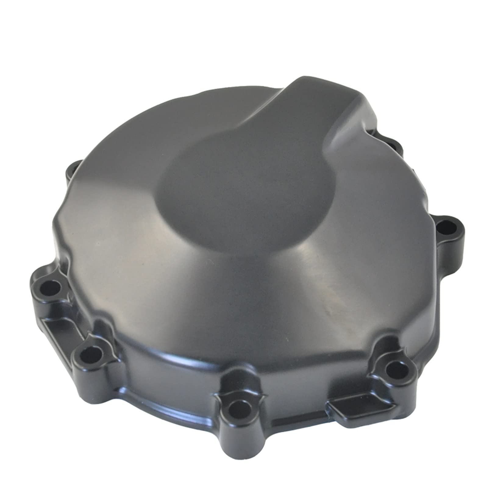 Engine Stator Cover / Crankcase Cover – Black Aluminum – Fits Kawasaki Ninja ZX-6R 2007–2012 & 2013–2025