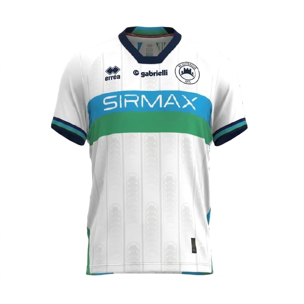 A.S. Cittadella 1973 Maglia Calcio Uomo Away 2026/27 – Seconda Maglia Ufficiale Personalizzabile Serie C, Colore Bianco, Tessuto Mundial Ti-Energy Traspirante