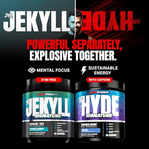Image of ProSupps Mr. Hyde Signature Pre Workout Powder with Creatine, Beta Alanine & Caffeine - Performance, Energy & Endurance - Clean Fitness & Gym Supplements for Men & Women (Pixie Dust, 30 Servings)
