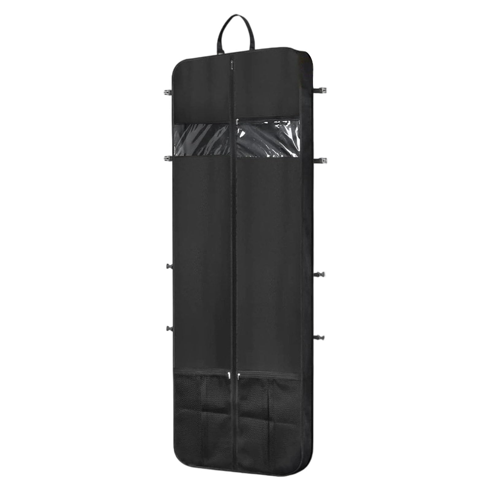 Kalttoy 72Inch Formal Dress Storage Bag Hanging Garment Cover Foldable Dustproof Organizers for Wedding Gowns Household Wardrobes Protectors Bag
