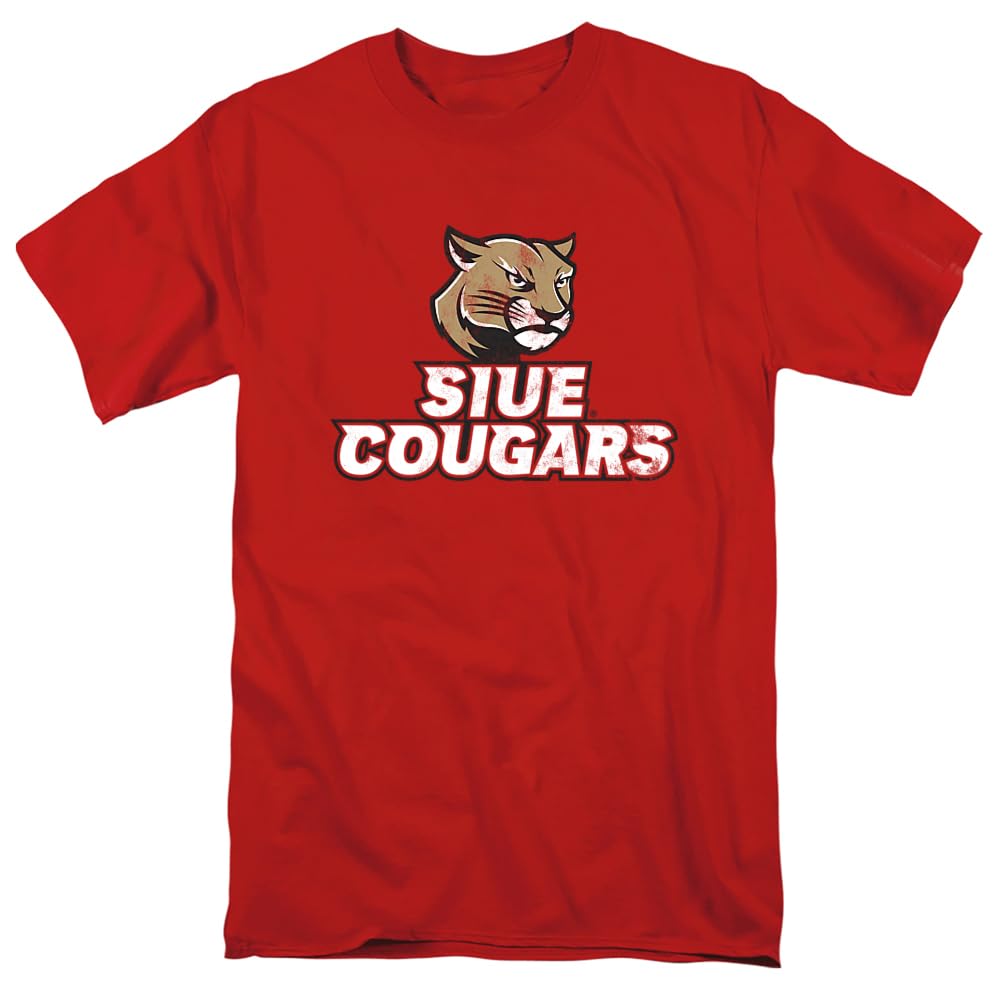 LOGOVISION Official Collegiate Distressed Primary Logo Adult T-Shirt Collection — view 44