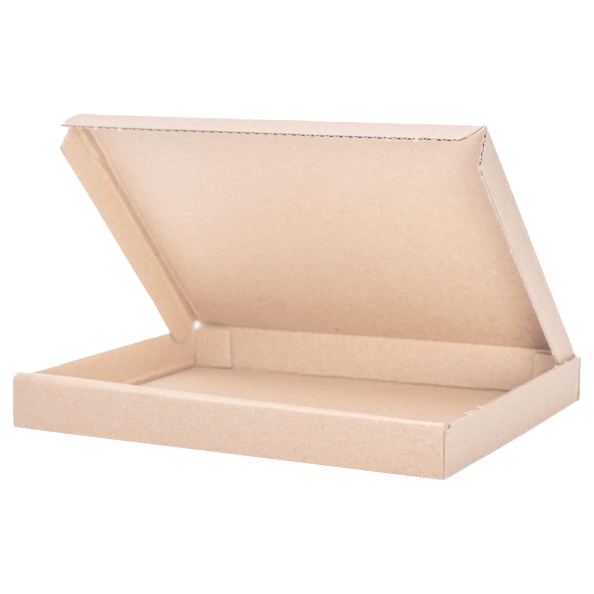 100 boîtes carton extra-plates 16,5 x 12,5 x 2 cm brun - GB 0 - verpacking