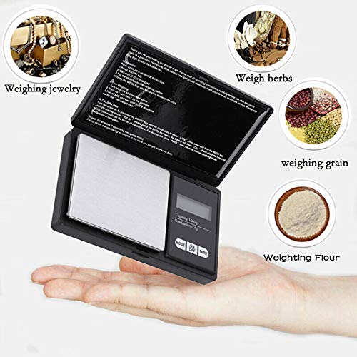 Báscula digital Pocket 1000g x 0.1g para joyería miniatura 5