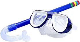 Kit de Mergulho Snorkel com Máscara Infantil