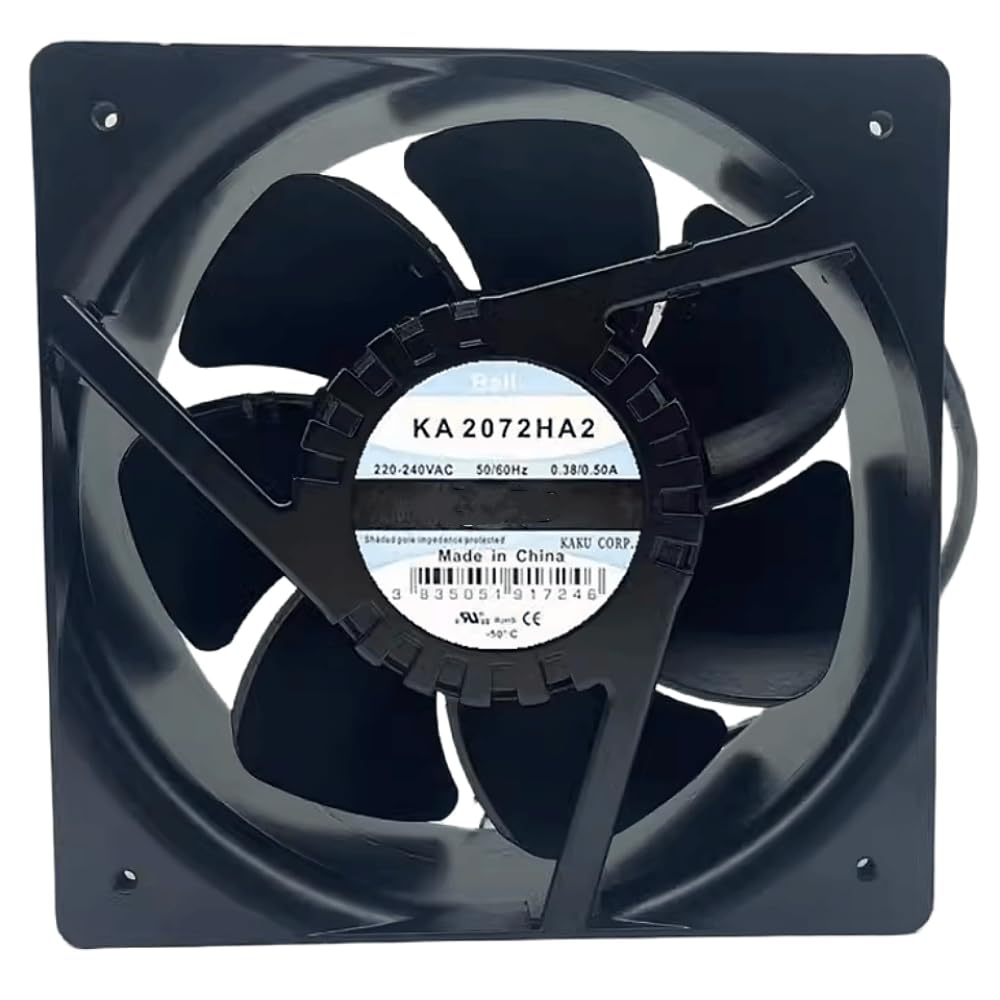 CZVJUKBYP KA2072HA2 220V 0.38/0.50A 20872 Cooling Fan 208X208X72mm