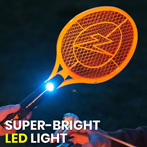 Zap It! Bug Zapper Rechargeable Bug Zapper Racket, 4,000 Volt, Usb Charging Cable #TOP6
