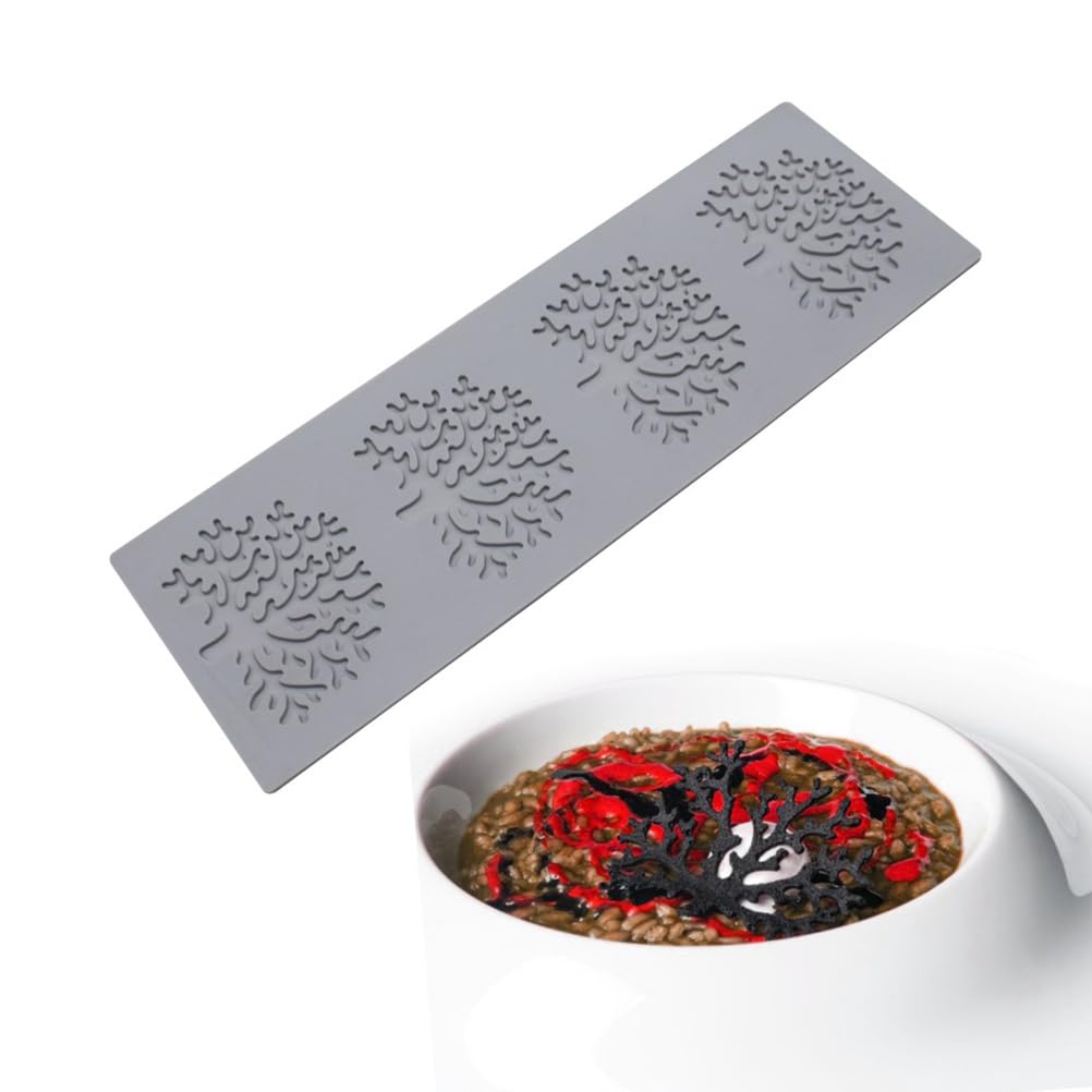 Candy Mold Silicone, Candy Making Supplies Accessories, Clay Chocolate 3D Hollow Fondant Mold, Baking Lace Craft for Cupcake Decorations