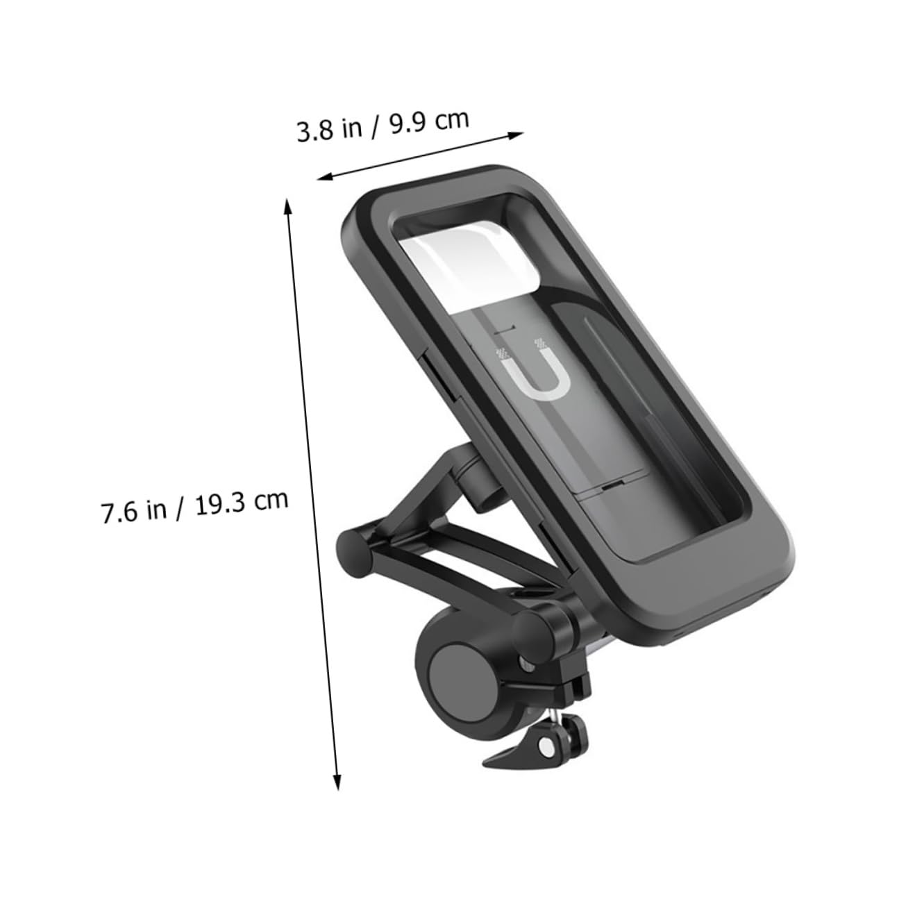 SHERCHPRY 3pezzi Supporto Per Smartphone Da Bici Con Rotazione Porta Cellulare Per Manubrio Di Bicicletta Installazione Facile e Sicura Adatto Ogni Condizione Meteorologica