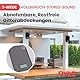 Pyle outdoor lautsprecher, Außen-lautsprecher, 400W- Outdoor Speaker, Lautsprecher Wasserdicht, Musikbox- 2er Set, Indoor/Outdoor, für Patio, Garten,Deck, Boot, Terrasse, Restaurant, Leicht Montierbar