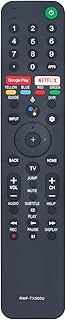 RMF-TX500U Voice Replacement Remote Applicable for Sony TV KD-75X75CH XBR-55A8H XBR-55X950G XBR-65A8H KD-65X750H XBR-49X950H XBR-75X900H XBR-75X850G XBR-65X90CH KD-65X75CH XBR-65X950G XBR-75X950G