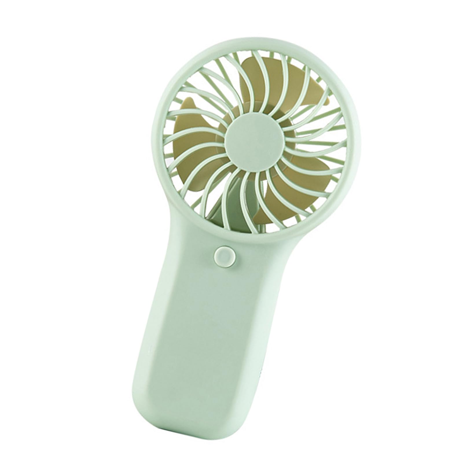 NRVTRE Handheld Fan with Powerful Airflows Battery Operated Travel Cooling Hand Fan for Outdoor Outdoor Travel Cooling