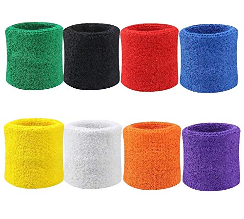  LovelyLifeAST 8 Pièces Bandeau de Transpiratio...