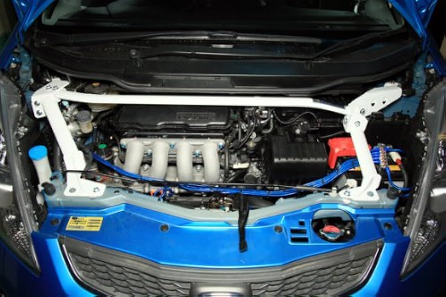 GE6 フィット フロントバンパー 水色 (180249) GE6 フィット