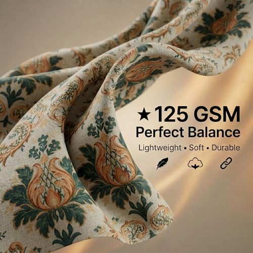 Image of Mafatlal 125 GSM Merino Double Bedsheet with Pillow Covers |90 x 100 Inches | Soft, Breathable & Lightweight | Cream