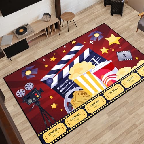 Lacut Vintage Film Memory Foam Rug