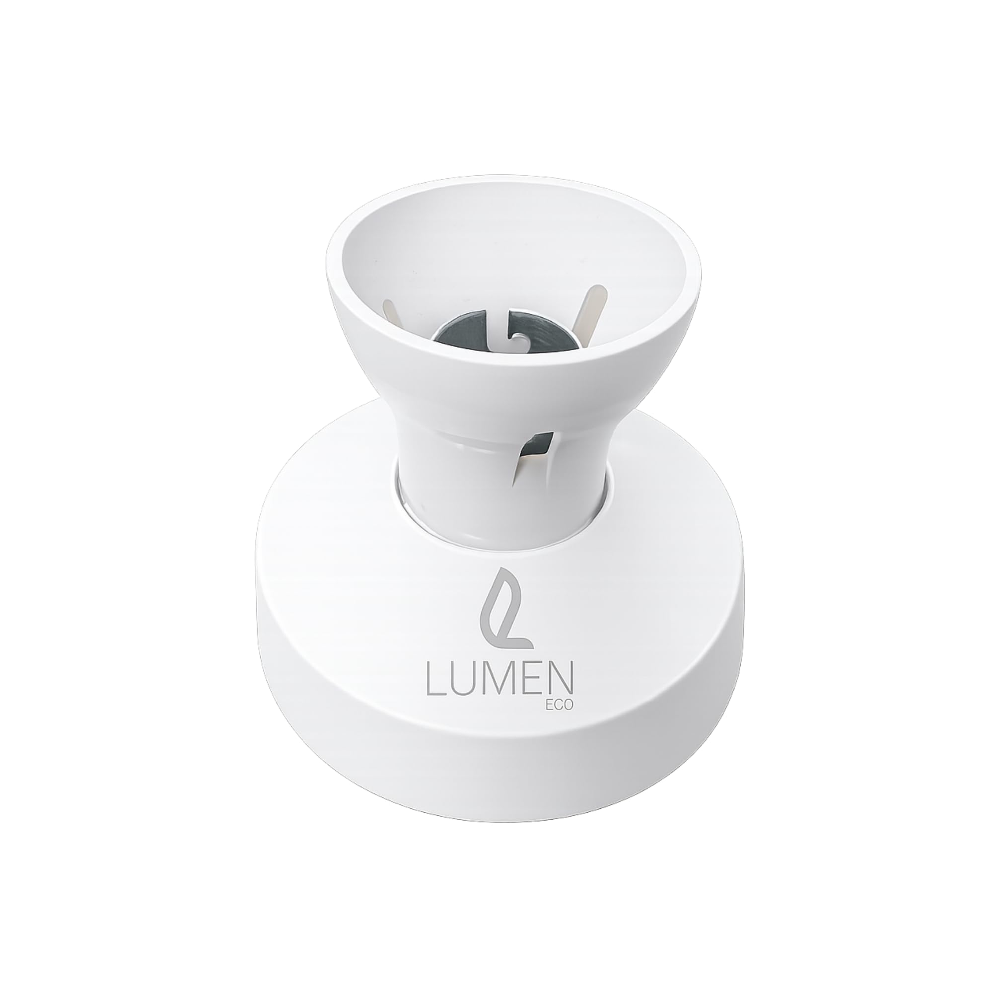 LumenEco B22 Bayonet Batten Lamp Holder White