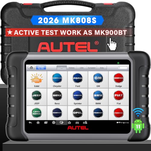 Autel Scanner MaxiCOM MK808S, 2026 OBD2 Scan Tool as MaxiCheck...