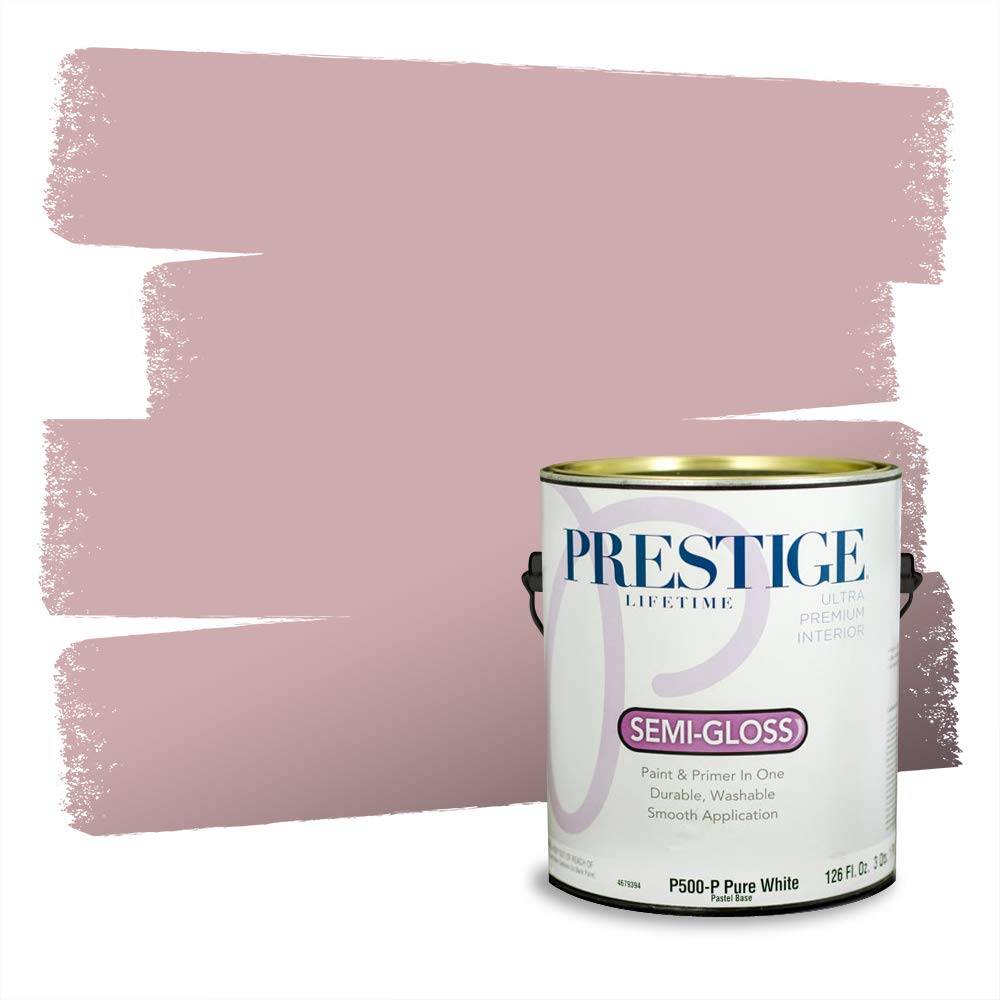Sponsored Ad - PRESTIGE Paints Interior Paint and Primer In One, 1-Gallon, Semi-Gloss, Comparable Match of Valspar* Del Coronado Dusty Rose*