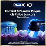 Oral-B iO 9 Spazzolino Elettrico, con 3 Testine di Ricambio, Custodia, Nero - 9