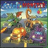 Photo Gallery cutest monster trucks coloring book: cute and spooky monster truck coloring fun | chibi cars & trucks with scales, tails & fangs Photo Gallery cutest monster trucks coloring book: cute and spooky monster truck coloring fun | chibi cars & trucks with scales, tails & fangs