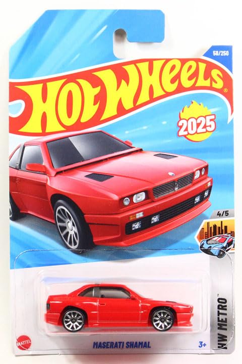 ちゃま Amazon.co.jp: HW 2025 ＃058 マセラティ シャマル レッド ＜New