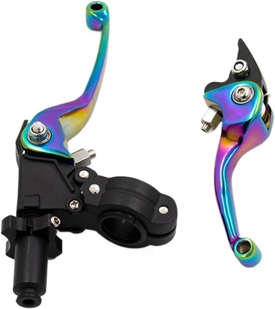 Freno Embrague Manillar for CRF YZF XR MTX Motorbike Handle CNC Moto Plating Colorful Short Long Motorcycle Brake Clutch Levers Modified