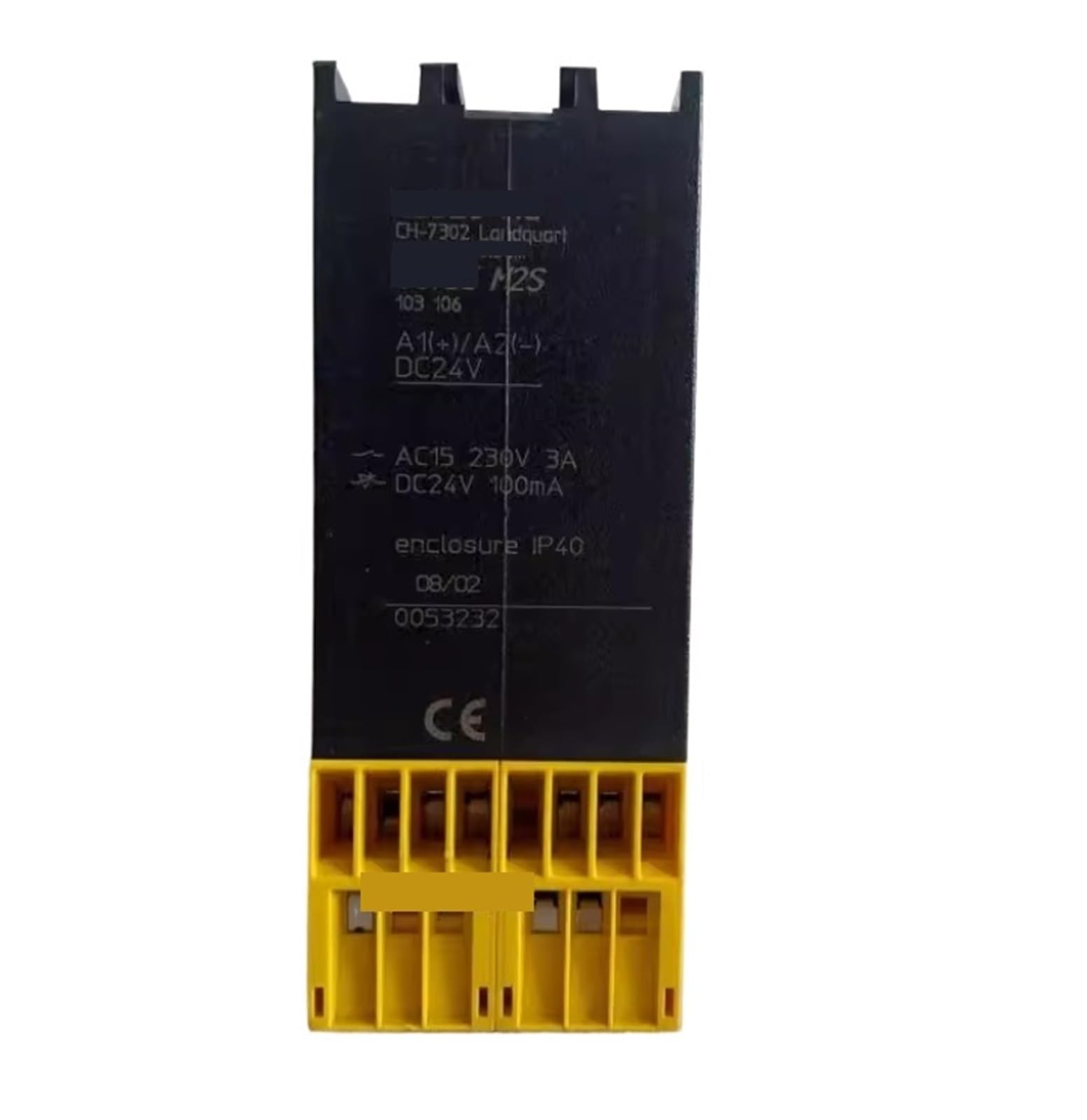 Module de relais de sécurité Interrupteur de sécurité M2S 103 106 0053232 CH-7302 for l'industrie, le ménage, les machines, etc.