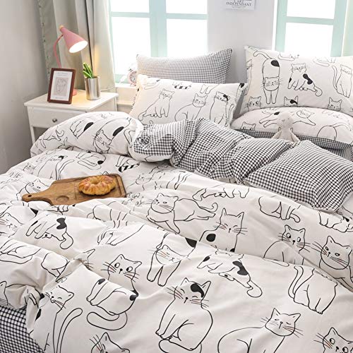 Blueblue Cats Kids Duvet Cover Set Full Queen thumb #1