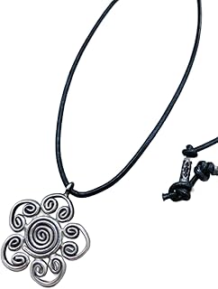 SV高 度カレンシルバーぐるぐるネックレス 銀No14