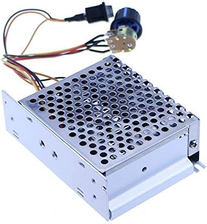12v 24v 36v 48v 40A PWM DC Motor Speed Controller Forward Reverse Controller with Motor Down Switch Metal Shell Case