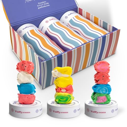 Taffy.com | Taffy Candy Gift Box | Individually Wrapped Whipped