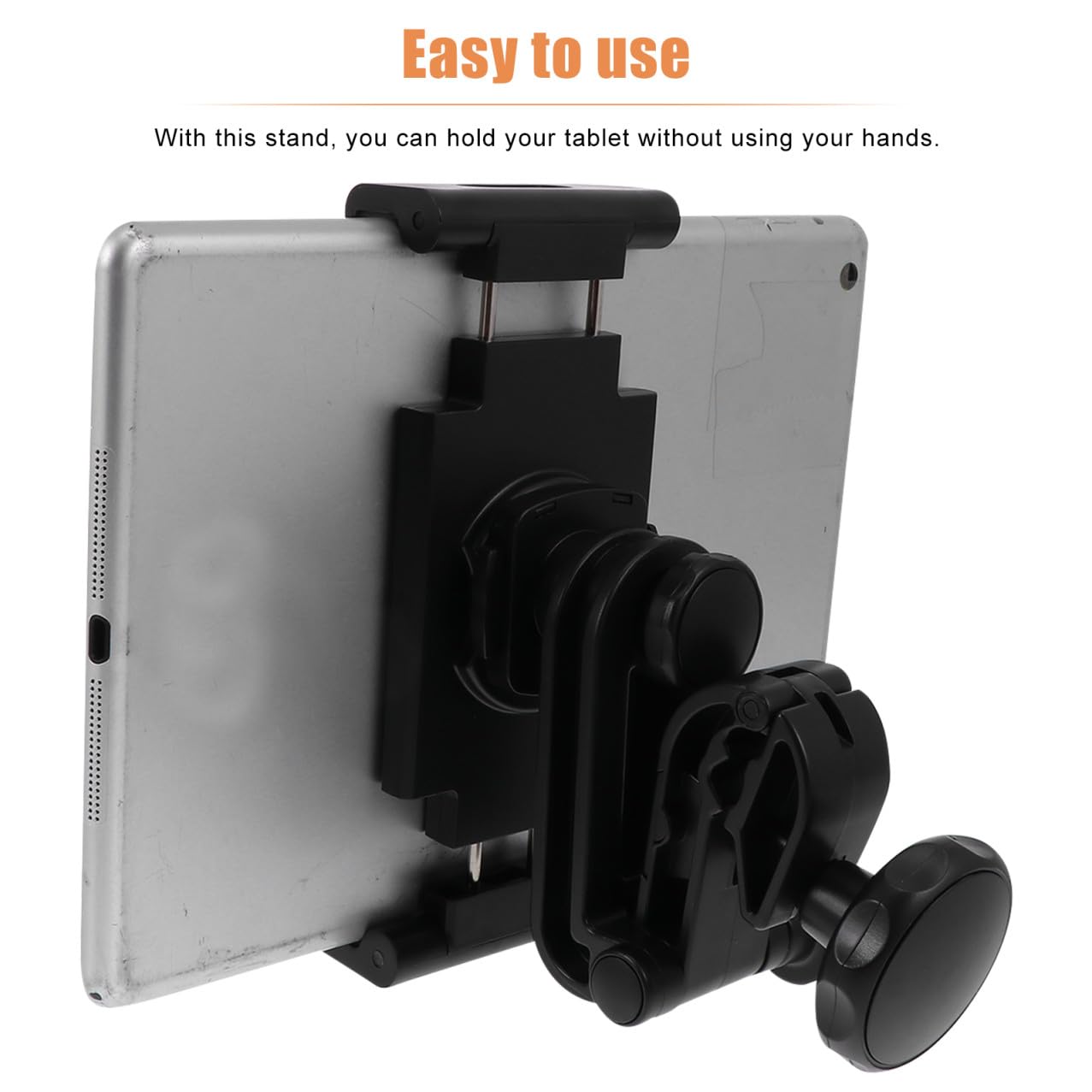 1pezzi Supporto Per Tablet Auto Regolabile Supporto Per Poggiatesta Auto in Apertura Variabile Cuscinetto Antiscivolo