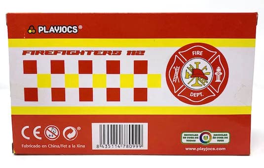 PLAYJOCS GT-8099 Firefighter Motorcycle. Plastic motorcycle with metallic parts, ideal toy for children and collectors - Image 4