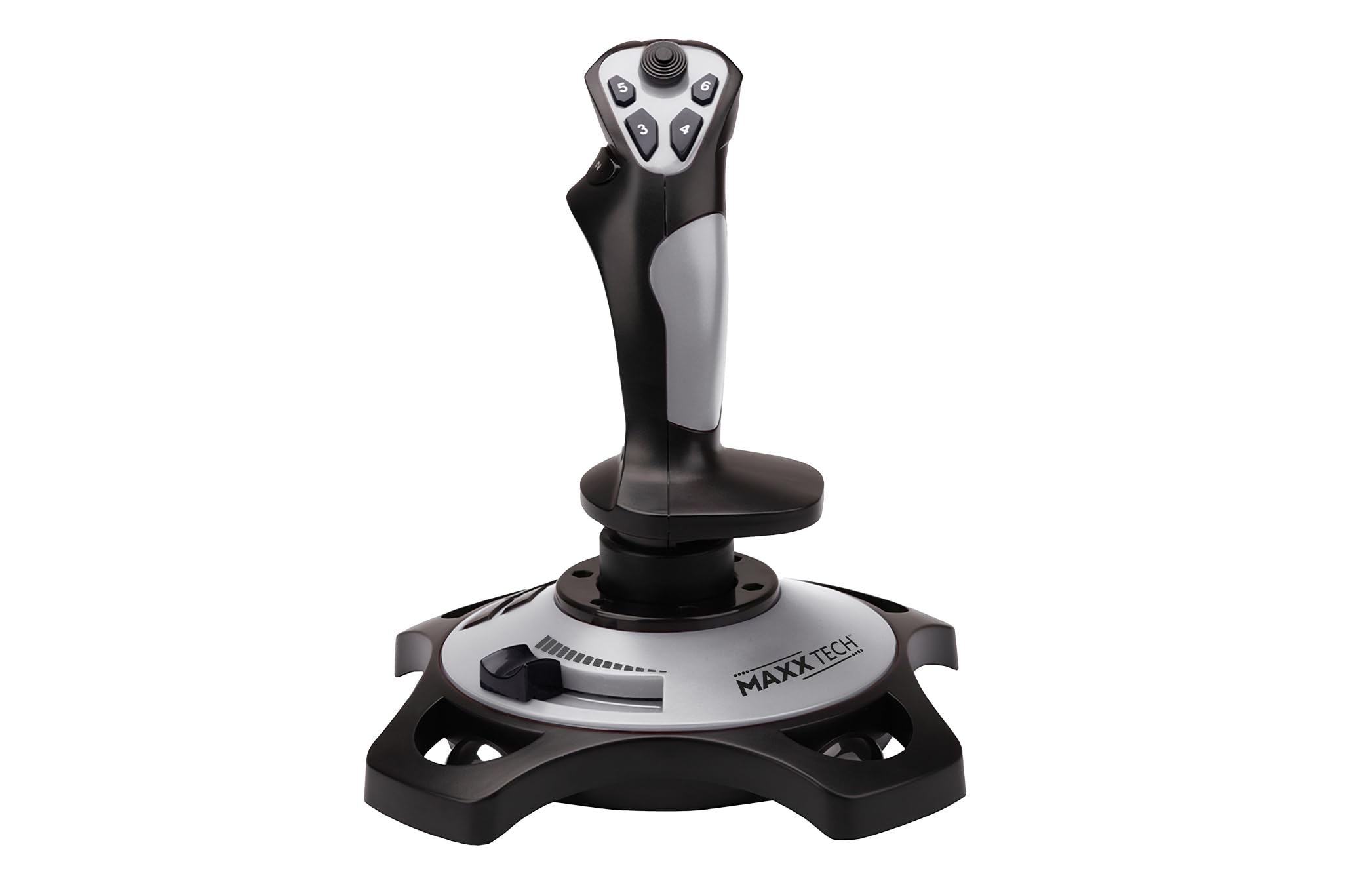 MXT-JOY-PC accessoire de jeux vidéo Noir, Gris clair USB Joystick