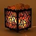 CRYSTAL DECOR Himalayan Pink Salt Lamp Basket & Dimmer Cord Bulb