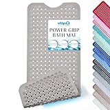 SlipX Solutions Power Grip Bathtub Safety Mat | Precision Grip Technology for Longer, Stronger, & Softer Wet Surface Protection | Solid Tan 39'x16'