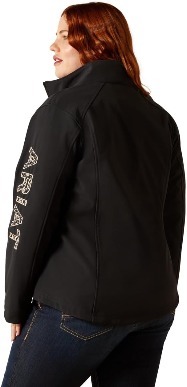 ARIAT womens Ariat Logo Softshell Jacket - Image 7