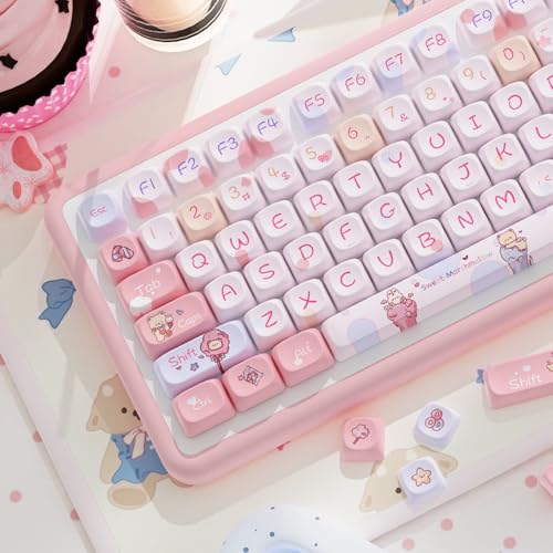 Touches de clavier mécanique 112 touches azerty qwerty pour customiser layout 65% 75% TKL