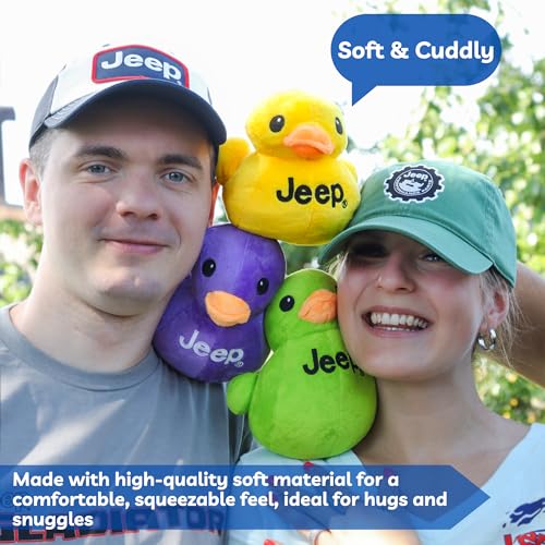 Jeep Text Logo Duck Stuffed Animal Plush - Perfect Enthusiasts You've Been Ducked (Yellow) by Jeep - Used condition - Image 6