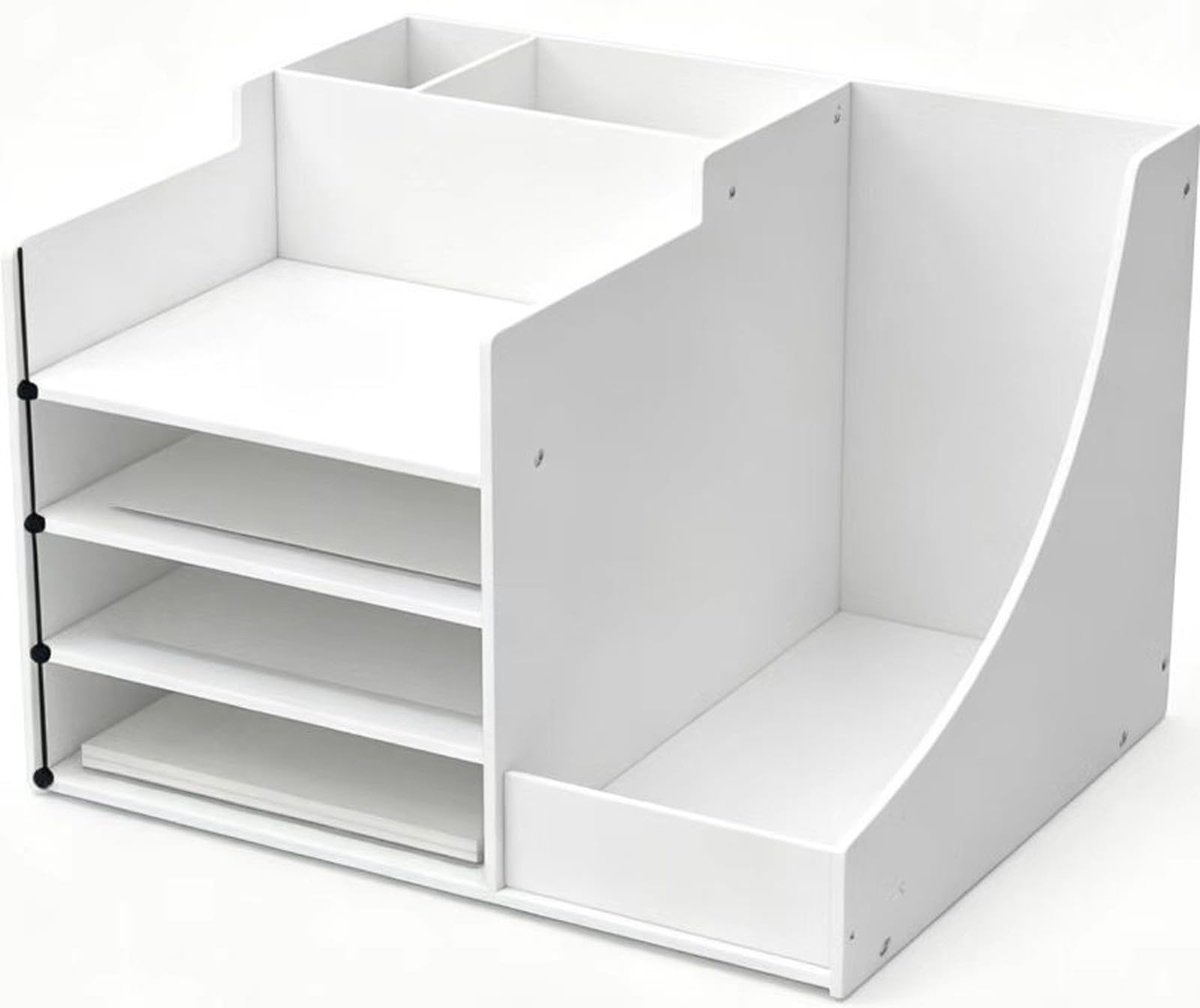 Organizacja przechowywania papieru A3/A4, 3-15 przegródek na dokumenty, segregator listów, organizer na materiały biurowe, oszczędność miejsca (4-G)