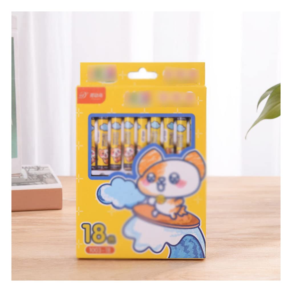 ASFD Drawing pens Oil Pastel Multicolor Washable Children's Crayon Painting Pen Drawing Tool for School Family Drawing Crayon Set Colour pens